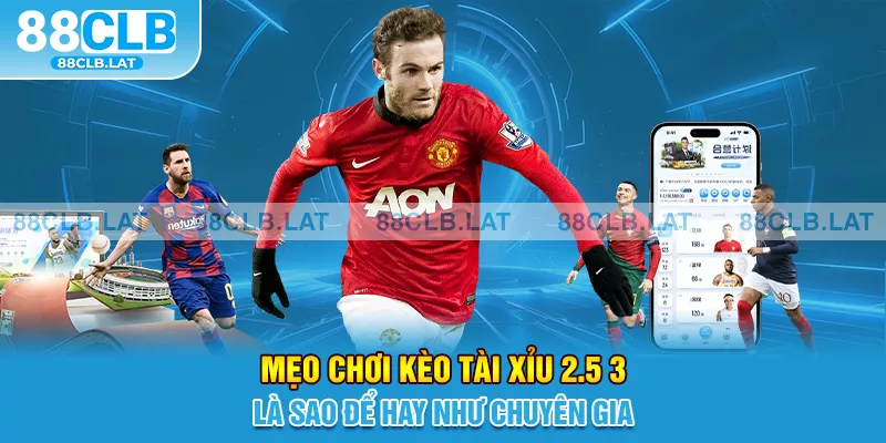 Mẹo chơi kèo tài xỉu 2.5 3 là sao để hay như chuyên gia